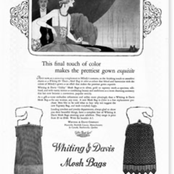 Whiting & Davis small vintage purse - Picture 9 of 9